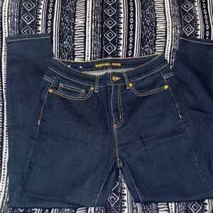 Michael Kors Women's Blue Skinny Jeans